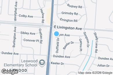 Map image of the property - 1537 Duffield Dr