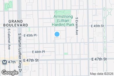 Map image of the property - 4543 S St Lawrence Ave