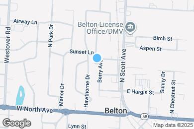Map image of the property - 210 Berry Ave
