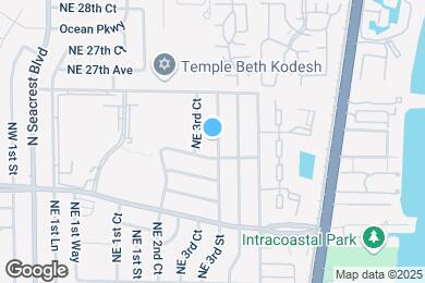 Map image of the property - 2615 NE 3rd St