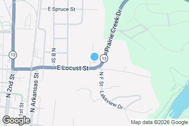 Map image of the property - 625 N E St