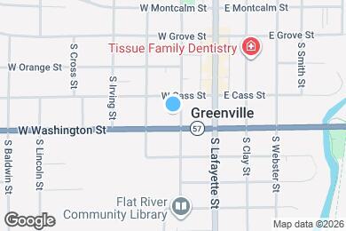 Map image of the property - 315 S Franklin St