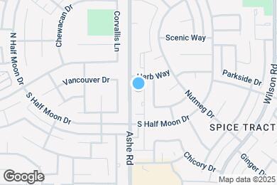 Map image of the property - 3412 Ashe Rd