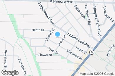 Map image of the property - 136 Heath St
