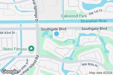 Map image of the property - 8658 S Southgate Shores Cir