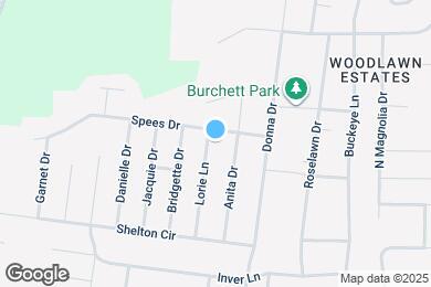 Map image of the property - 553 Lorie Ln