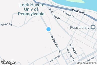 Map image of the property - 191 N Fairview St