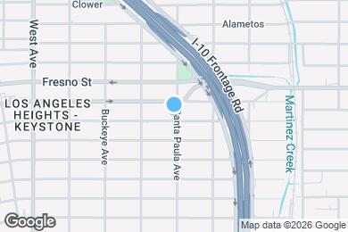 Map image of the property - 1503 Sacramento St
