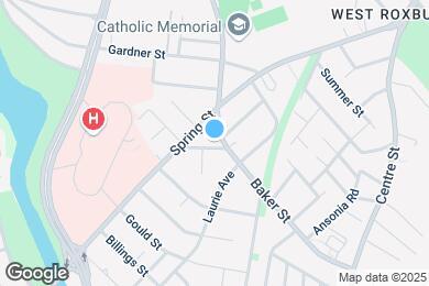 Map image of the property - 158 Baker St