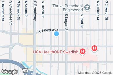 Map image of the property - 3333 S Grant St