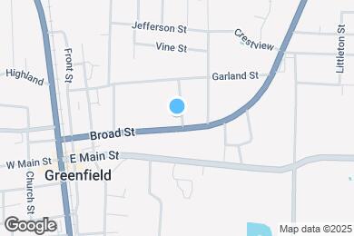 Map image of the property - 201 Avalon St