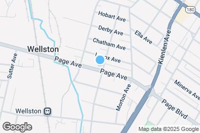 Map image of the property - 6305 Page Ave