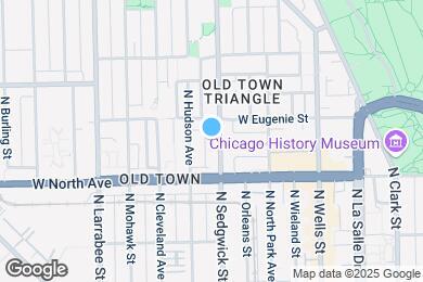 Map image of the property - 1638 N Sedgwick St