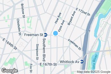 Map image of the property - 954 Freeman St