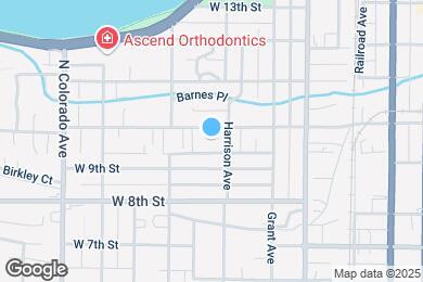Map image of the property - 420 W 10th St