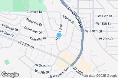 Map image of the property - 2200 Mantis Ave