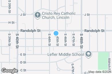 Map image of the property - 843 S 45th St