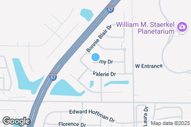 Map image of the property - 3207 Amy Dr