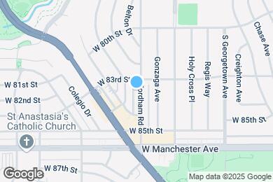 Map image of the property - 8315 Fordham Rd