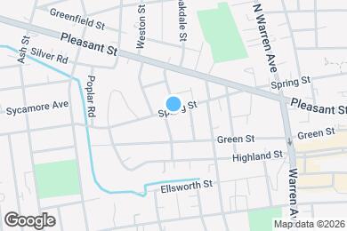 Map image of the property - 206 Spring St