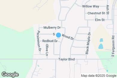 Map image of the property - 2126 Redbud Dr