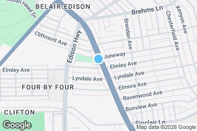 Map image of the property - 3615 Erdman Ave