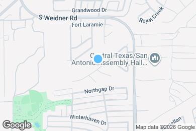 Map image of the property - 5935 Bronco Way