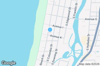 Map image of the property - 1041 Beach Dr