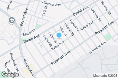 Map image of the property - 833 Taylor St