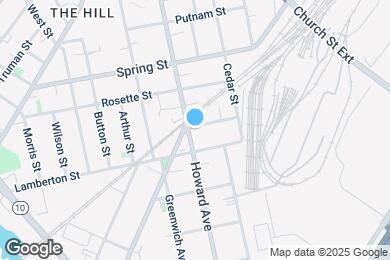 Map image of the property - 399 Howard Ave