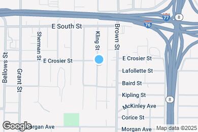 Map image of the property - 841 Kling St