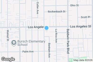 Map image of the property - 14008 Los Angeles St
