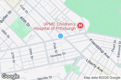 Map image of the property - 4058 Penn Ave