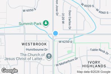 Map image of the property - 3192 W Bald Mountain Dr