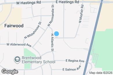 Map image of the property - 7 E Chatham Ave