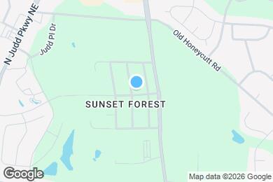 Map image of the property - 100 North Buttress Drive