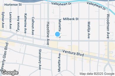 Map image of the property - 14025 Moorpark St