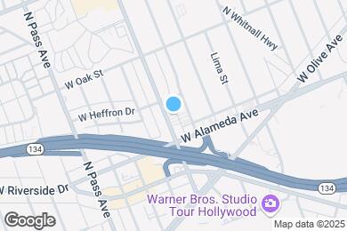 Map image of the property - 226 N Hollywood Way