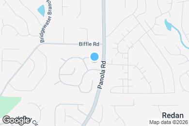 Map image of the property - 5457 Biffle Ct
