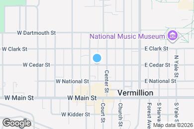 Map image of the property - 15 W Cedar St