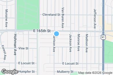 Map image of the property - 6519 Harrison Ave