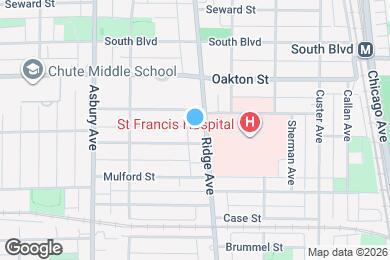 Map image of the property - 408 Ridge Ave