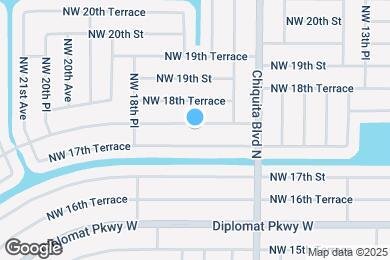 Map image of the property - 1710 NW 18th St
