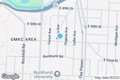 Map image of the property - 5039 Tracy Ave