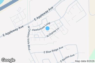 Map image of the property - 24467 E Feather Loop