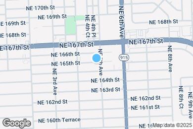 Map image of the property - 470 NE 165th St