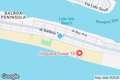 Map image of the property - 1210 W Oceanfront