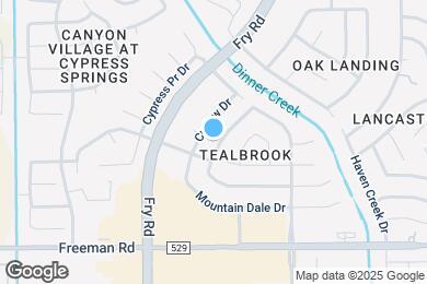 Map image of the property - 7219 Rising Brook Dr