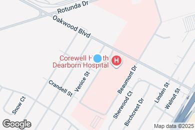 Map image of the property - 1429 Venice St
