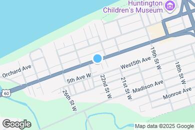 Map image of the property - 2205 Adams Ave